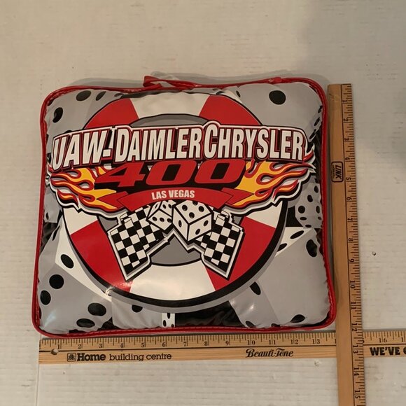 UAW- Daimler Chrysler 400 Las Vegas Seat Cushion Pillow Racing - Picture 5 of 6